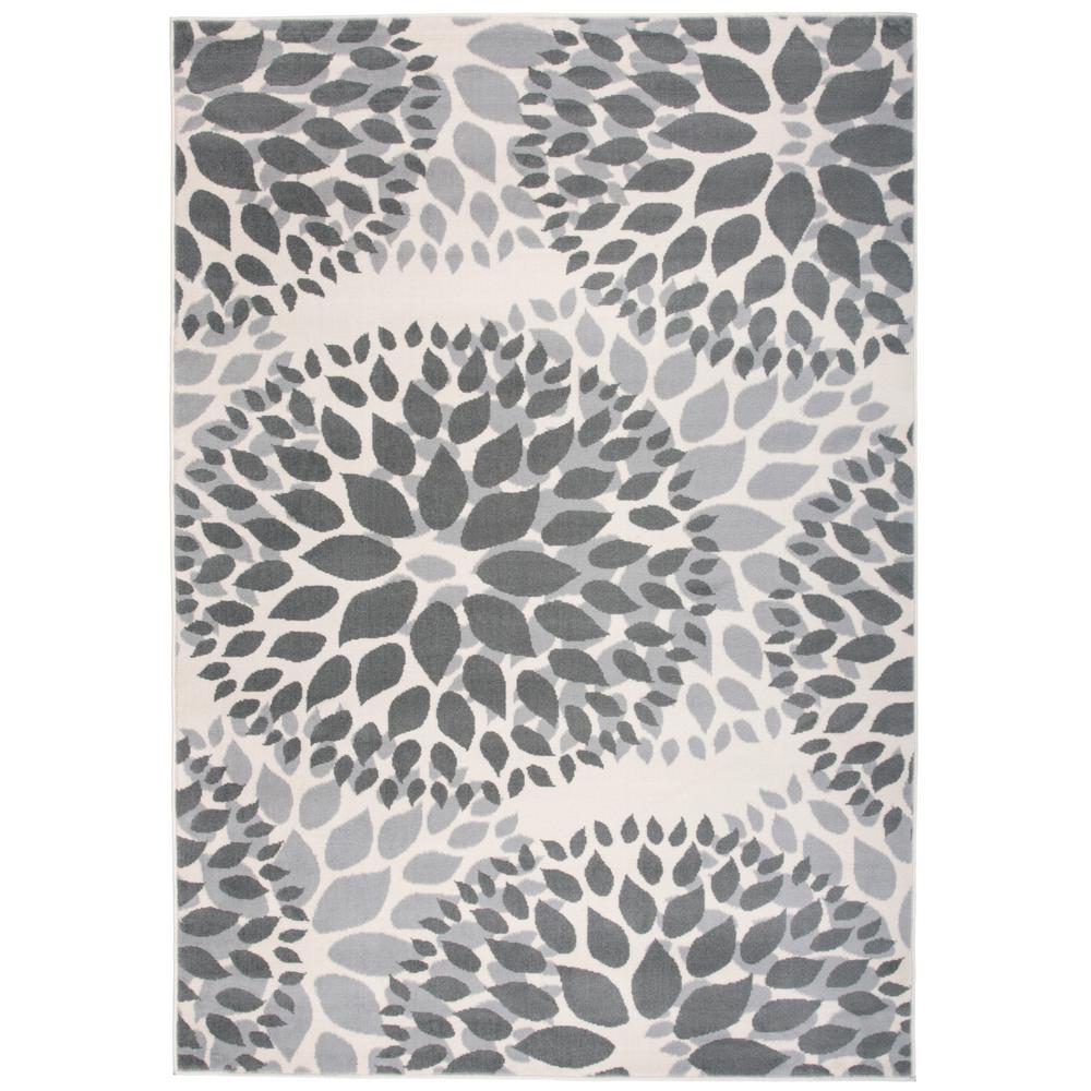World Rug Gallery Modern Contemporary Fl Circles Gray 5 Ft X Rug Gallery Modern Contemporary Fl