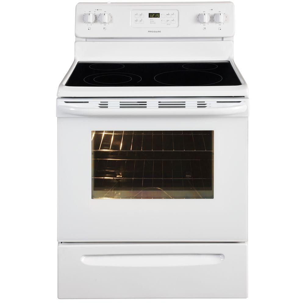 Frigidaire 30 in. 5.3 cu. ft. Electric Range with SelfCleaning Oven in
