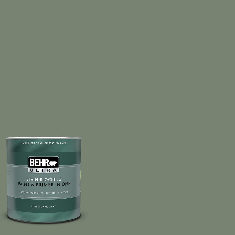 behr-ultra-1-qt-icc-77-sage-green-semi-gloss-enamel-interior-paint