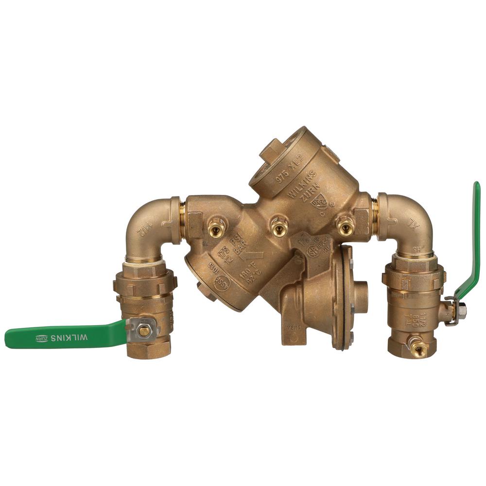 Zurn Reduced Pressure Principle Backflow Preventer-2-375XLB - The Home ...