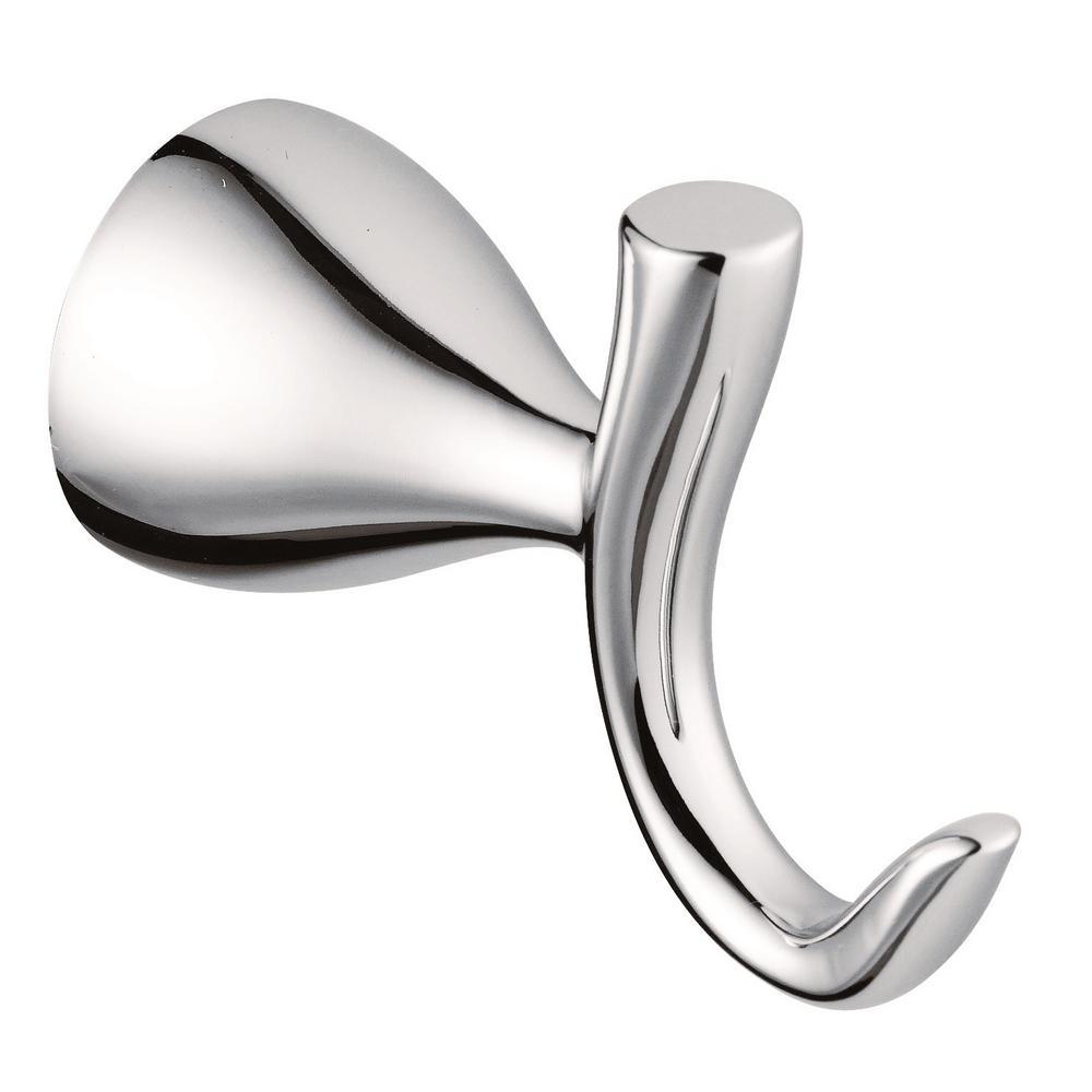 MOEN Kingsley Double Robe Hook in ChromeYB5403CH The Home Depot