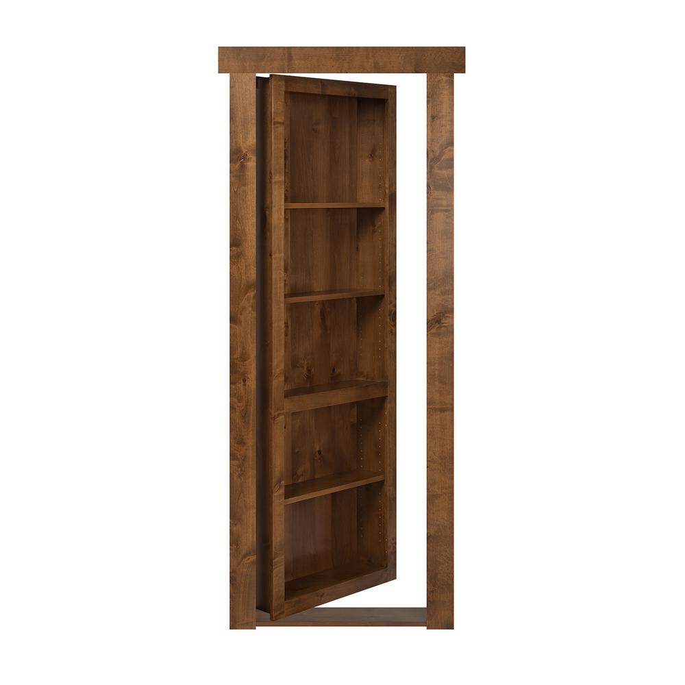 The Murphy Door 28 In X 80 In Flush Mount Assembled Alder Medium
