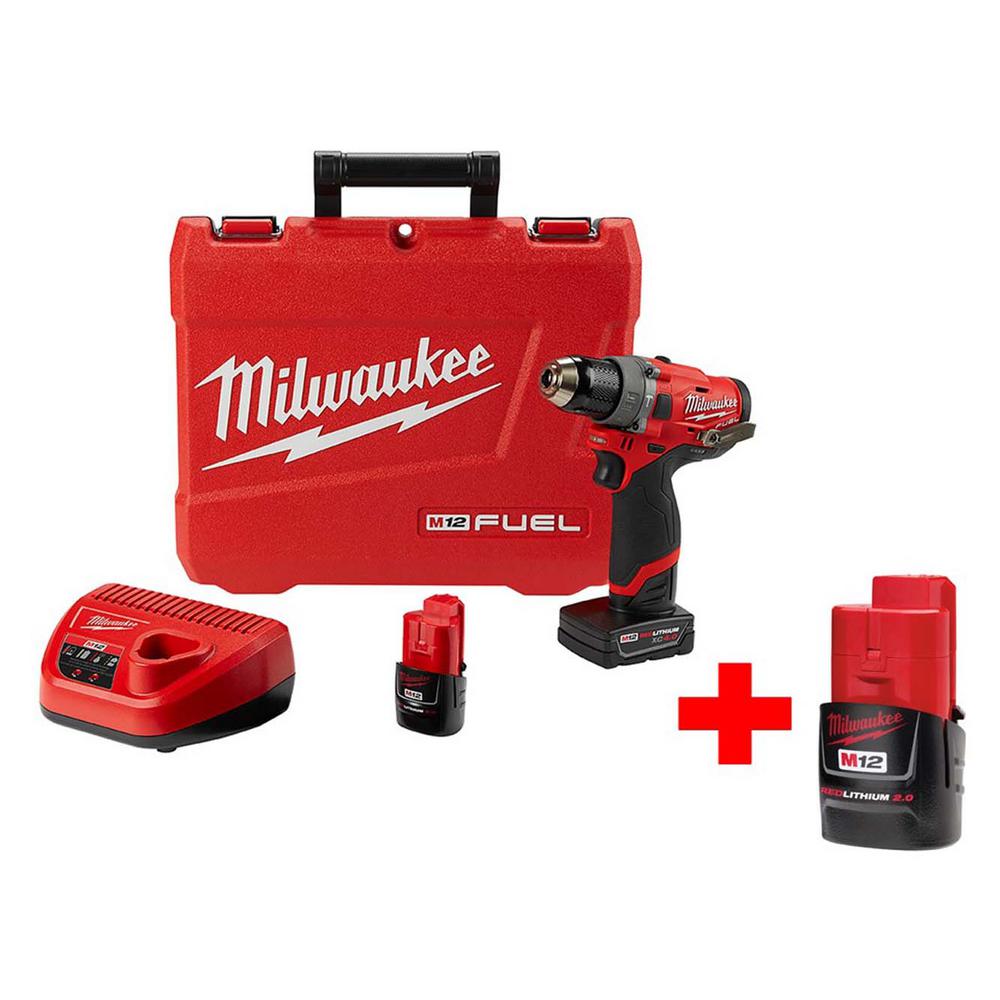 1. Know your price tags. Take advantage of a volume discount with this REDLITHIUM 2-Pack. Compatible with all Milwaukee M18 cordless tools, the M18 Lithium-Ion XC High-Capacity Battery delivers 3Ah (54 watt hours) of run time even in sub-zero temperatures.