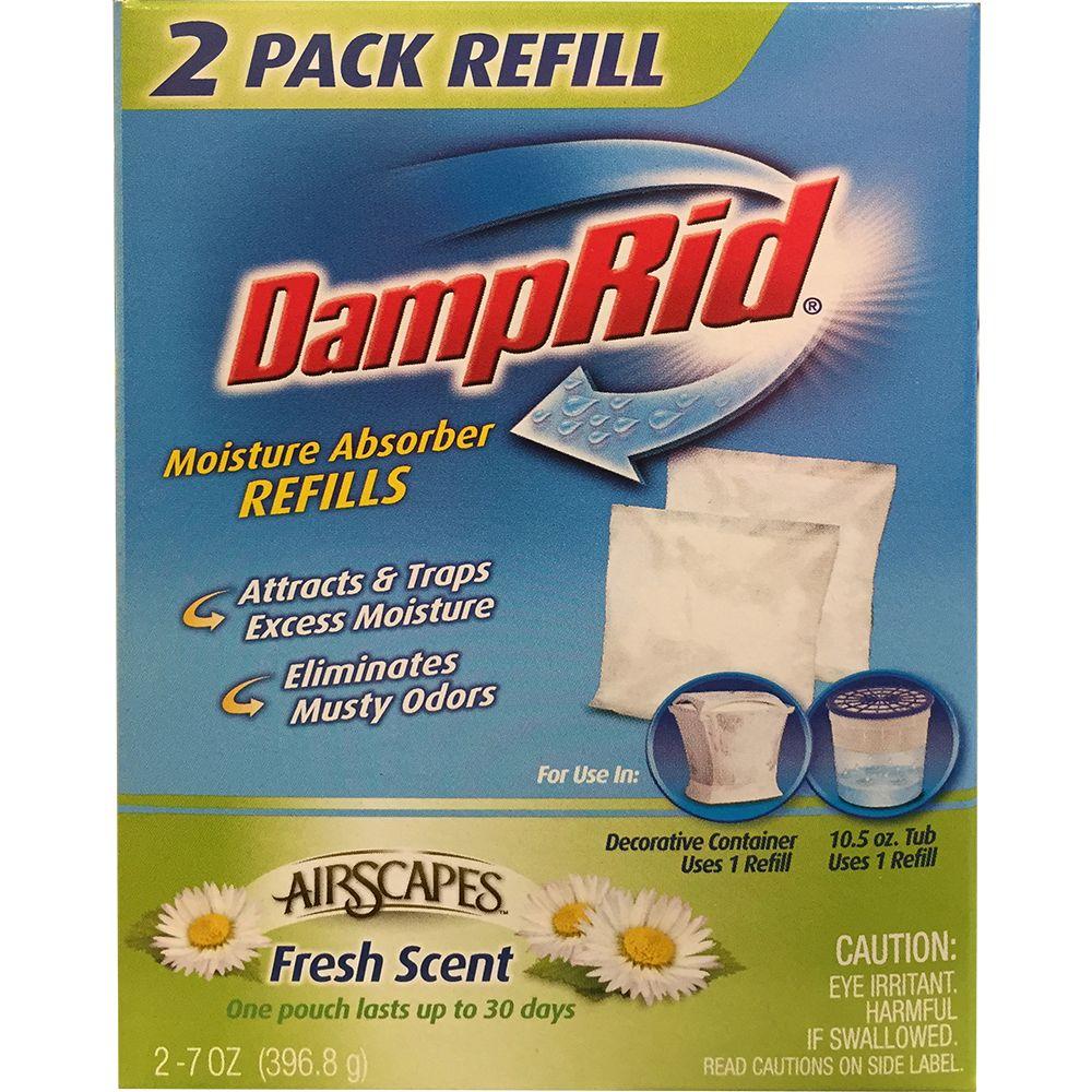 DampRid 27 oz. AirScapes Fresh Scent Refill PouchesAS20FS The Home Depot