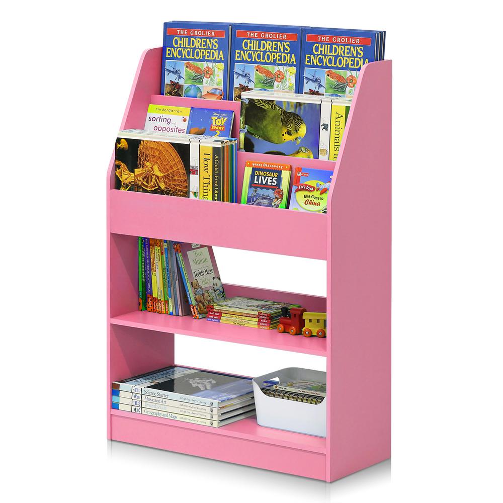 step 2 toy box with bookshelf pink