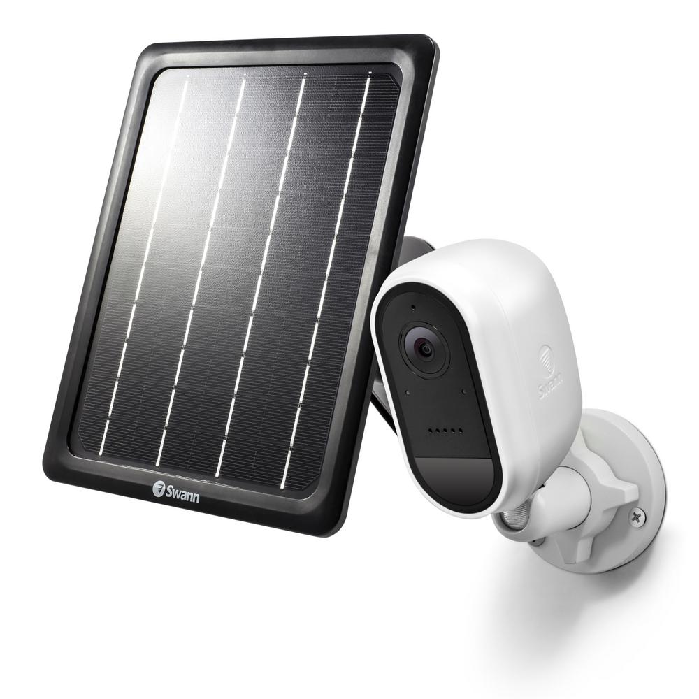 wireless outdoor security cameras solar powered