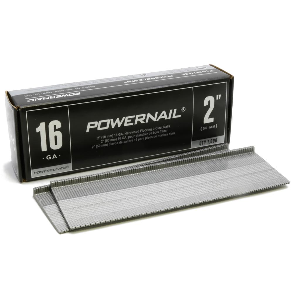 PortaNails 2 in. x 16Gauge LHead Flooring Cleat and Nail (1,000Pack