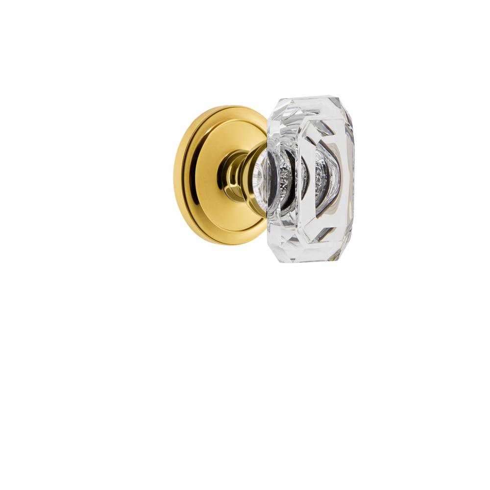Grandeur Circulaire Rosette Double Dummy With Baguette Crystal