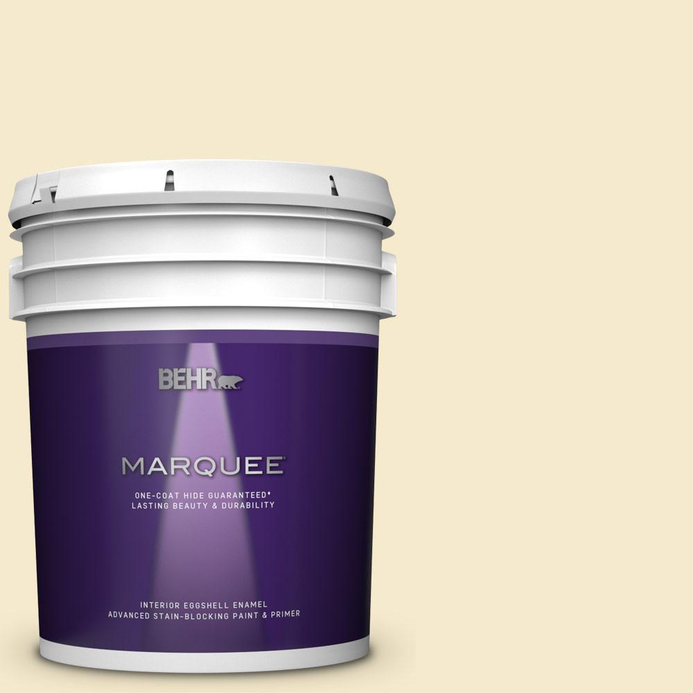 BEHR MARQUEE 5 gal. #390E-2 Starbright Eggshell Enamel ...