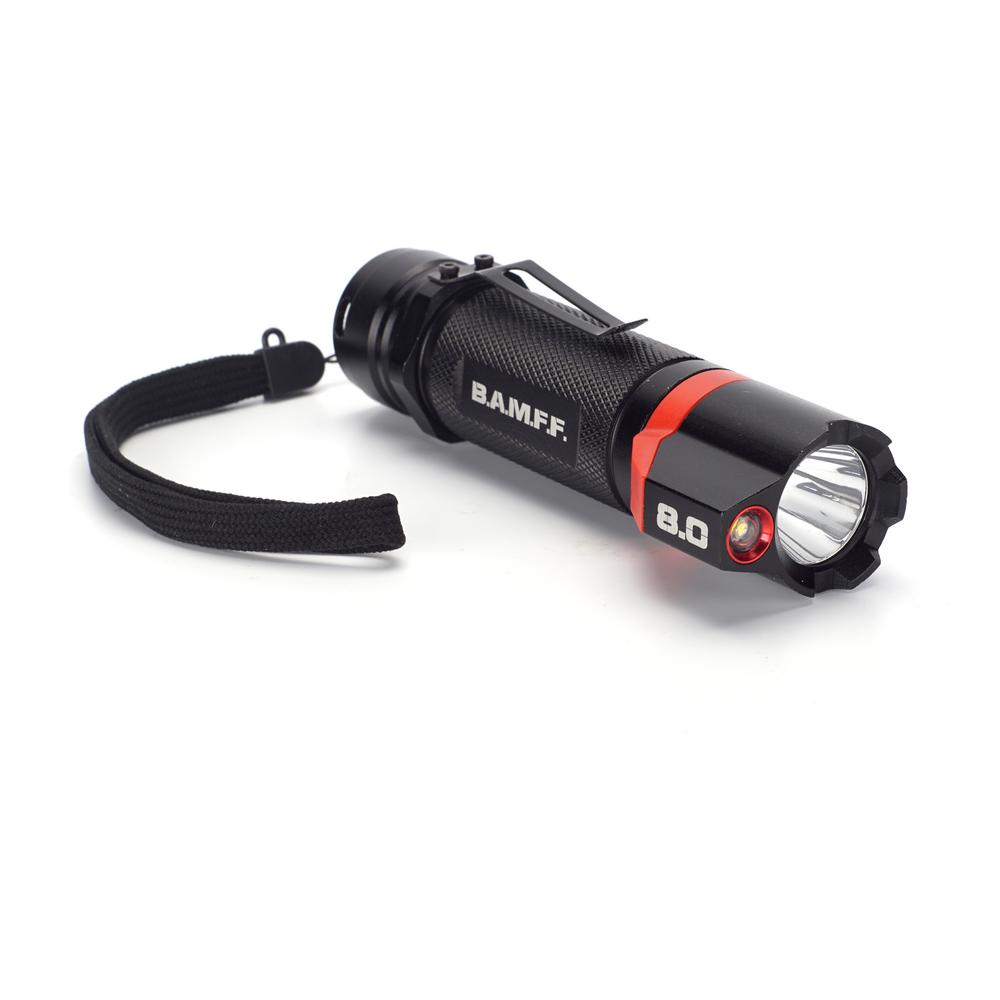 BAMFF 8.0 - 800 Lumen Dual LED Tactical Flashlight