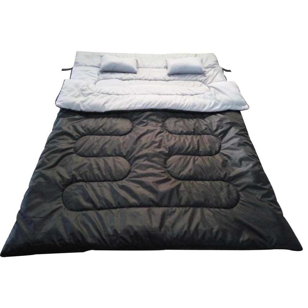 Proht Waterproof Cool Weather Double Sleeping Bag In Black 04055