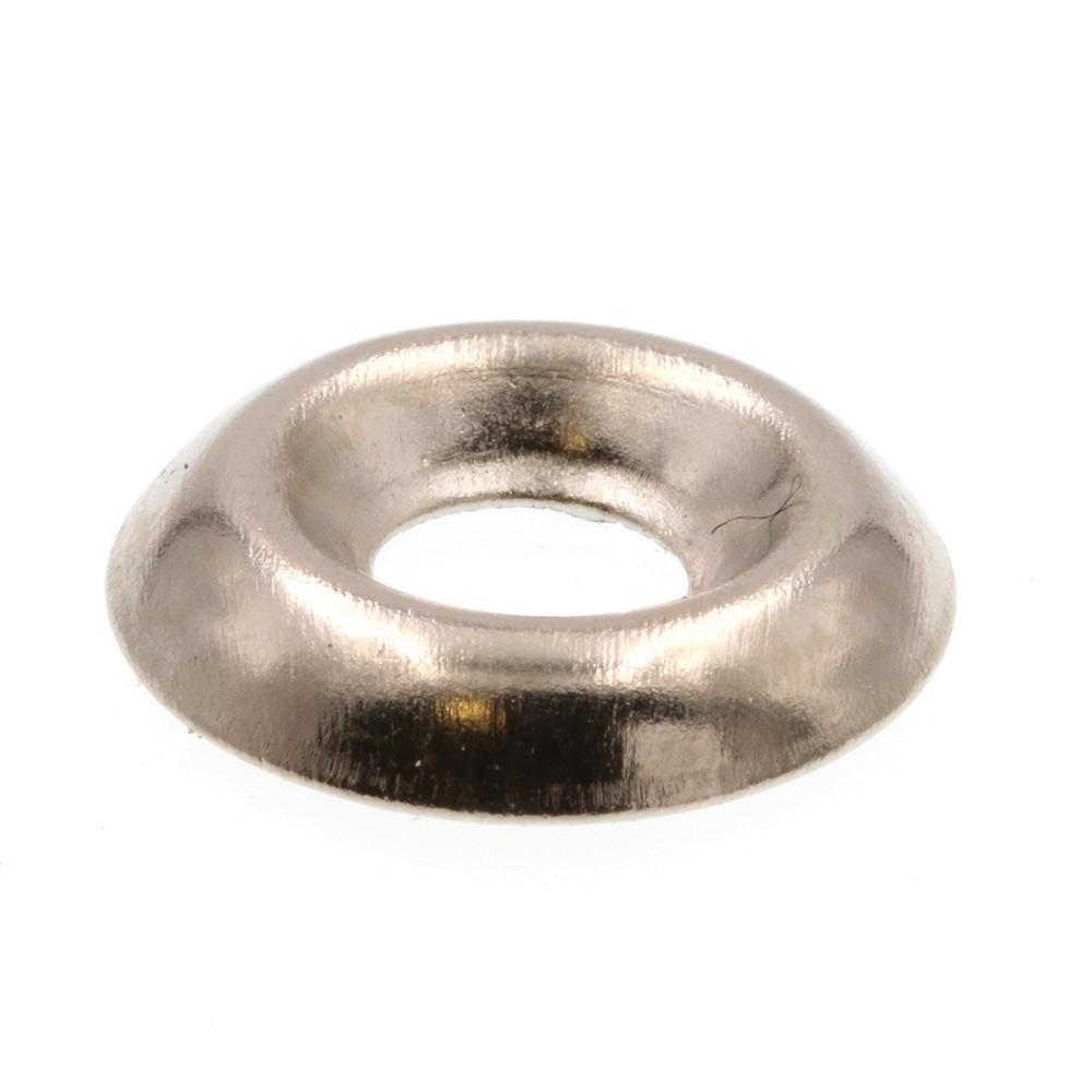 #10 Countersunk Prime-Line 9083749 Finishing Washers Brass Plated Steel 50-Pack