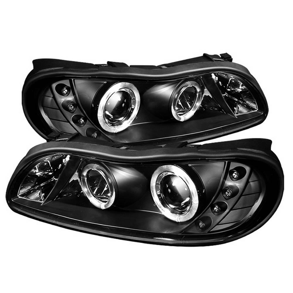 spyder auto chevy malibu 97 03 projector headlights led halo led replaceable leds black 5029102 the home depot spyder auto chevy malibu 97 03 projector headlights led halo led replaceable leds black