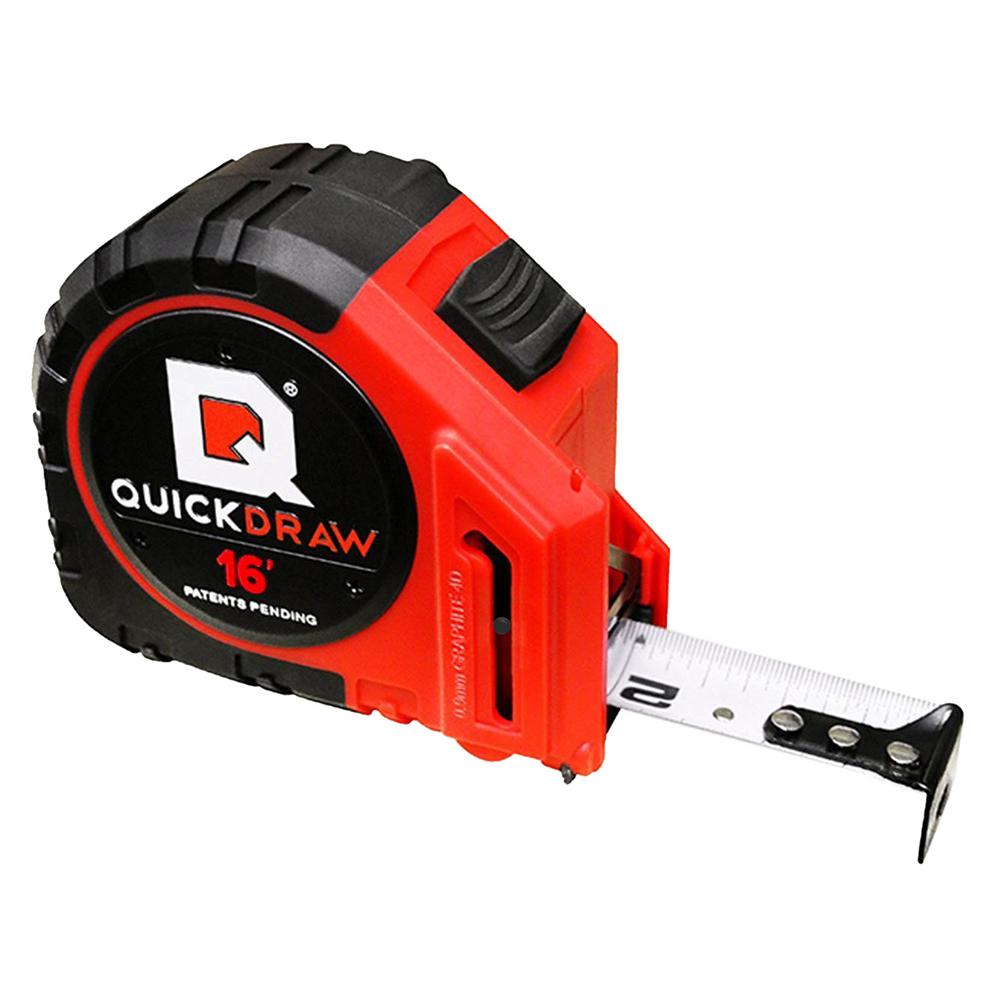 QuickDraw 16 ft. Pro Self Marking Tape Measure27330281 The Home Depot