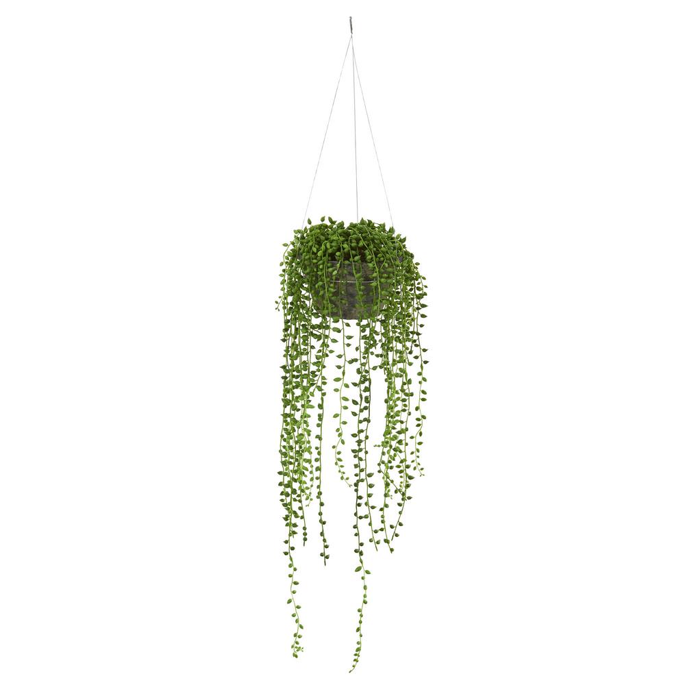 Nearly Natural Indoor String of Pearl Artificial Plant