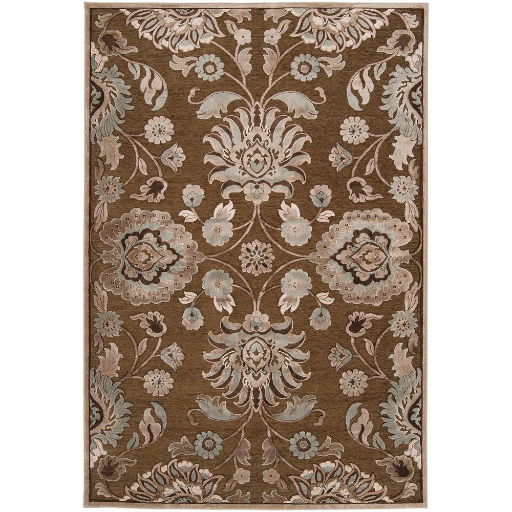 Artistic Weavers Lauren Chocolate Viscose And Chenille 8 Ft X 11 Artistic Weavers Lauren Chocolate Viscose And Chenille 8 Ft X 11 Area Rug