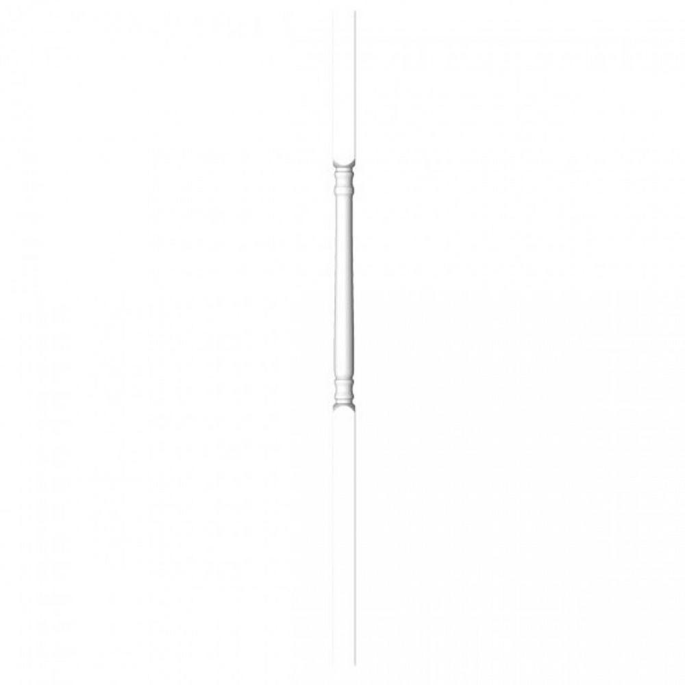 RDI Porch and Newel 4 in. x 4 in. x 9 ft. Vinyl Turned Porch Post with