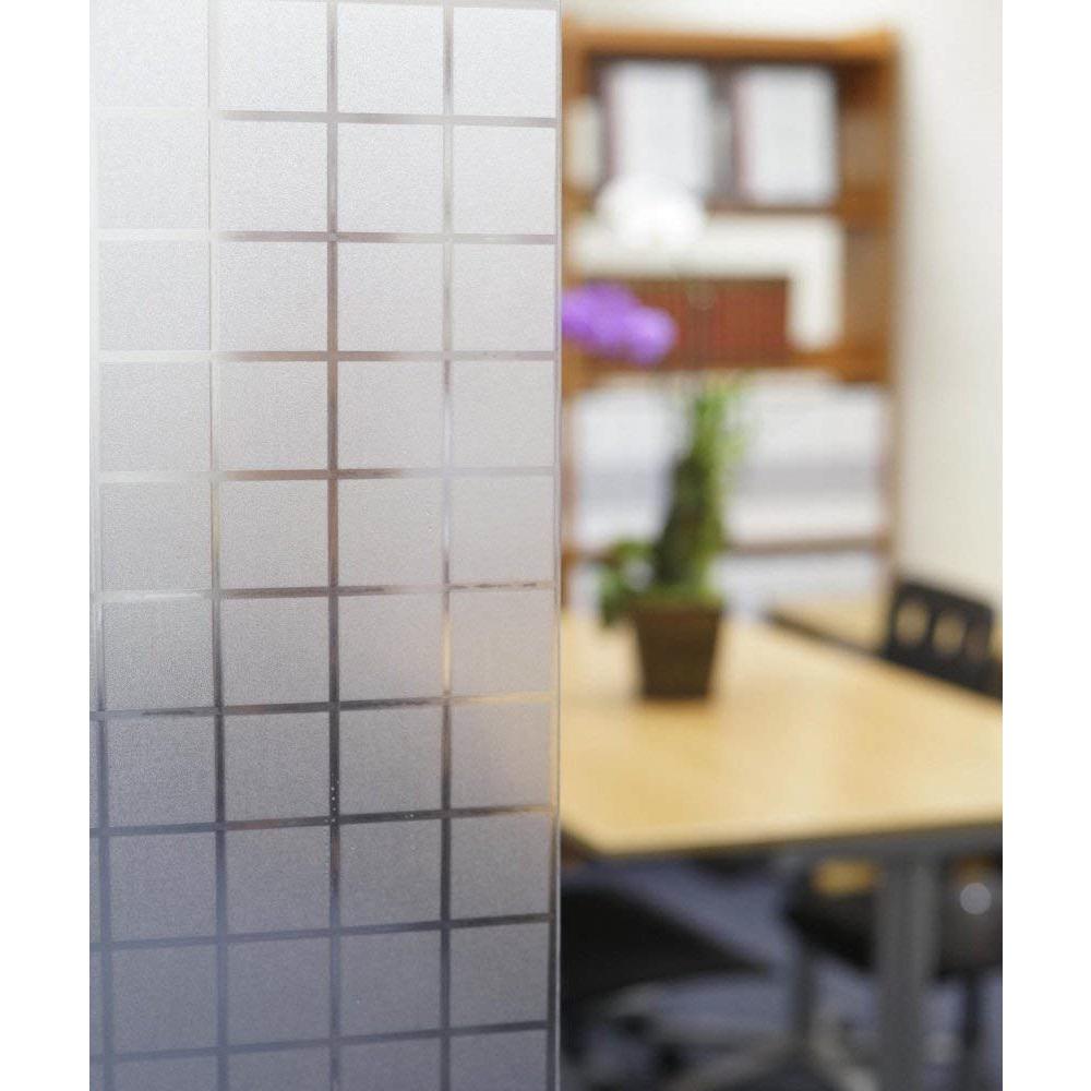 BuyDecorativeFilm 36 in. x 98 ft. 1PBL NonAdhesive Frosted Block