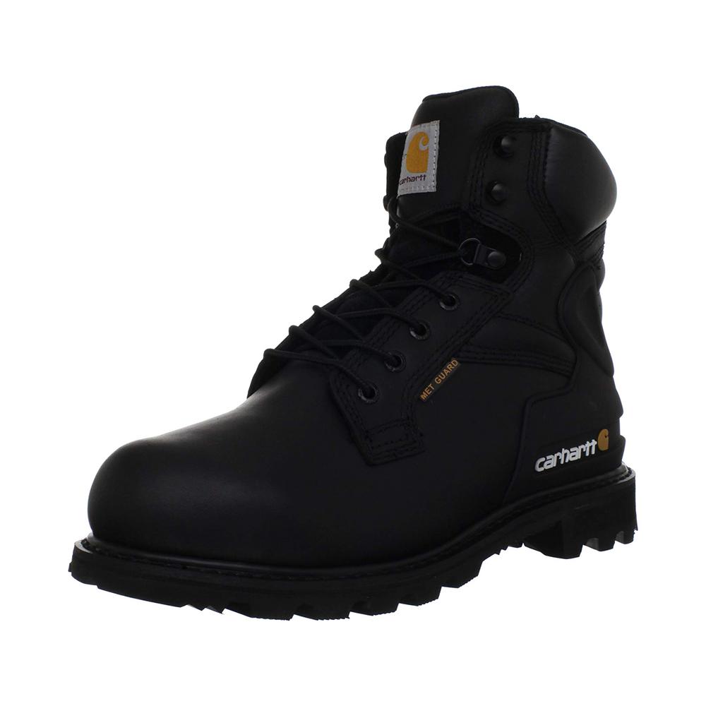 size 15 black boots