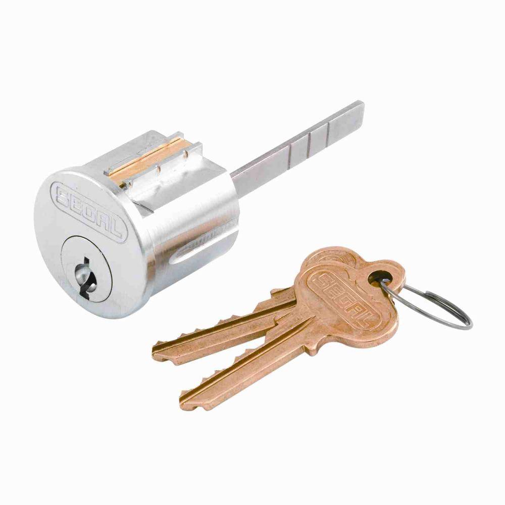 PrimeLine Single Cylinder Chrome Replacement DeadboltSE 70003 The