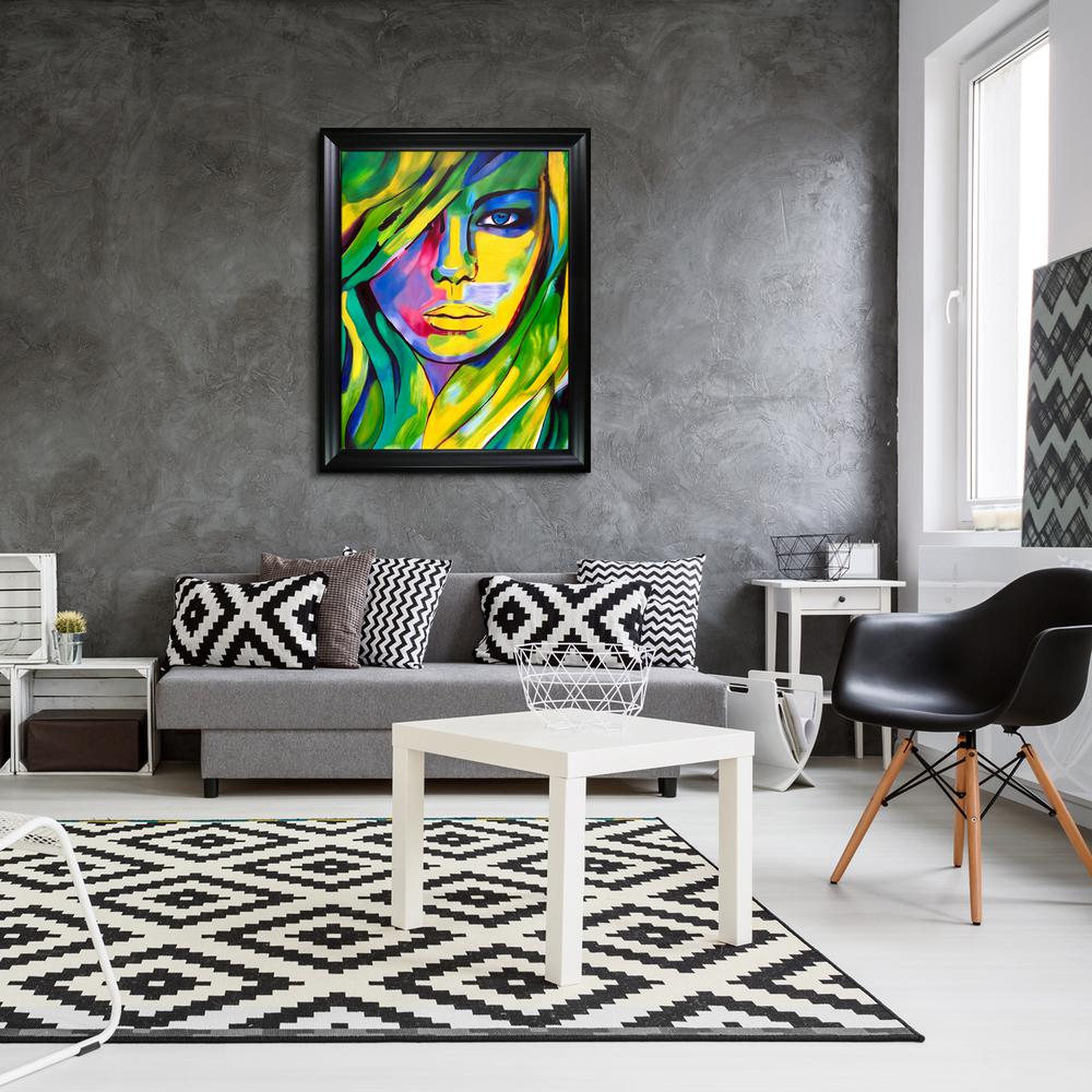 Artistbe 35 In X 45 Urban Camouflage Reion With Black