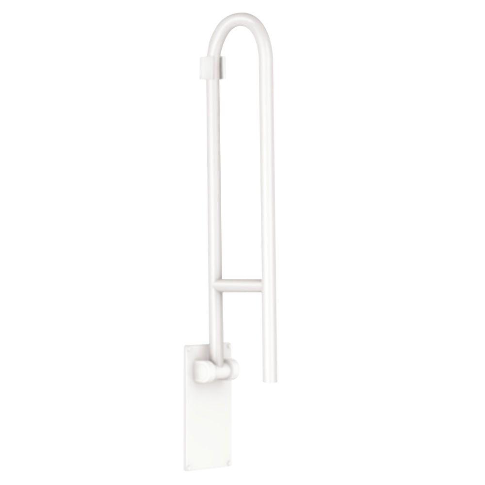 White Grab Bars Bath Safety The Home Depot