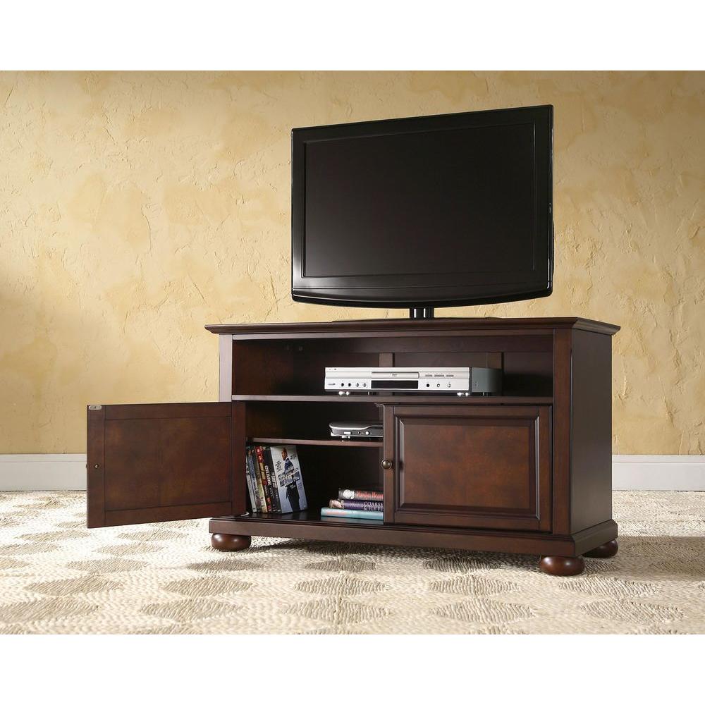 Crosley Alexandria Mahogany Entertainment Center KF10003AMA The Home