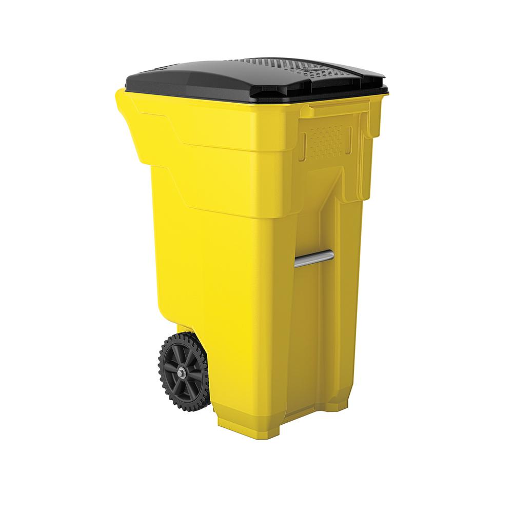 Yellow Trash Cans Trash & Recycling The Home Depot