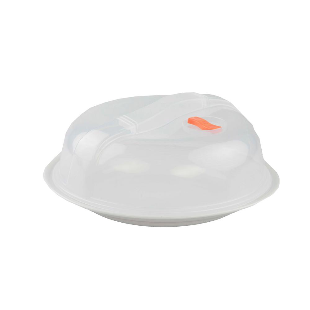 Home Basics Microwave Plate Cover With Vent Mw44206 The Depot Microwave Plate Cover With Vent