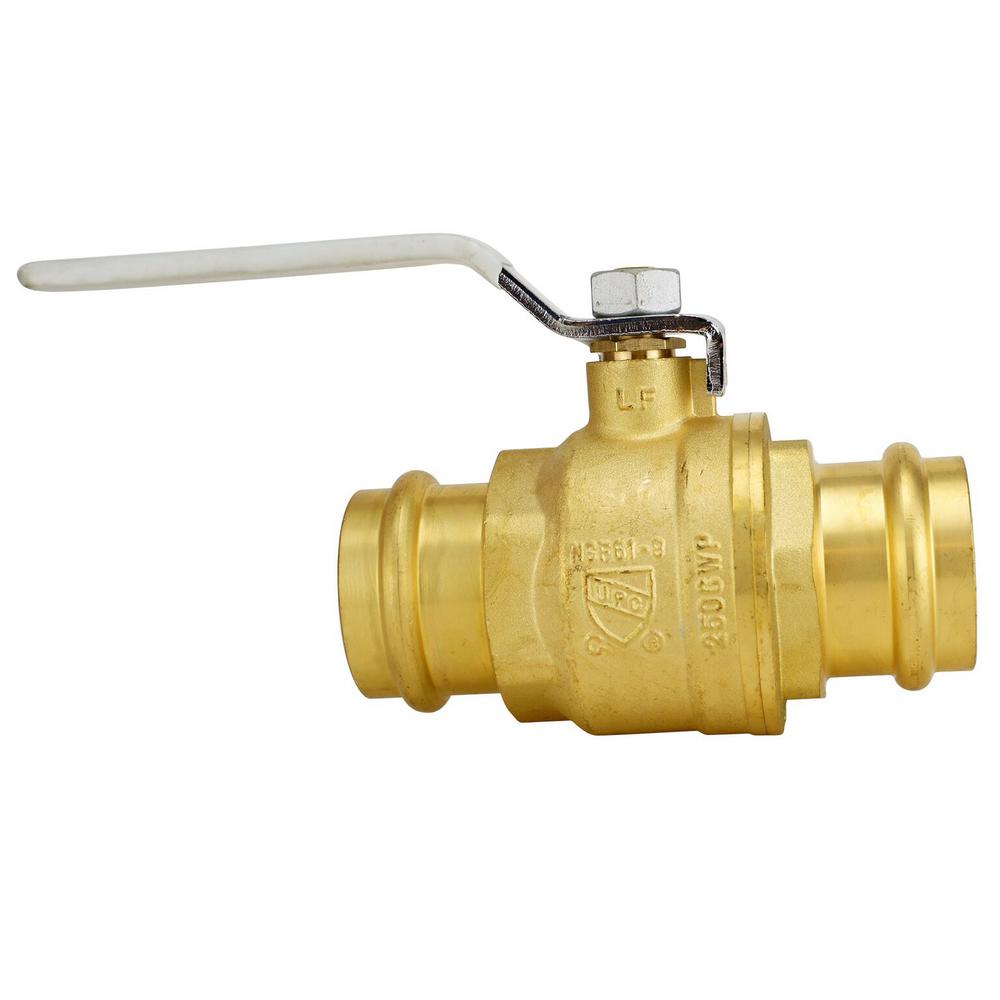 Apollo 1/2 in Brass FNPT x FNPT Full-Port Ball Valve-94A10301 - The ...