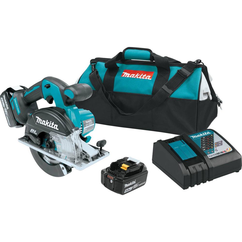18-Volt 5.0Ah LXT Lithium-Ion Cordless 5-7/8 in. Metal Cutting Saw Kit