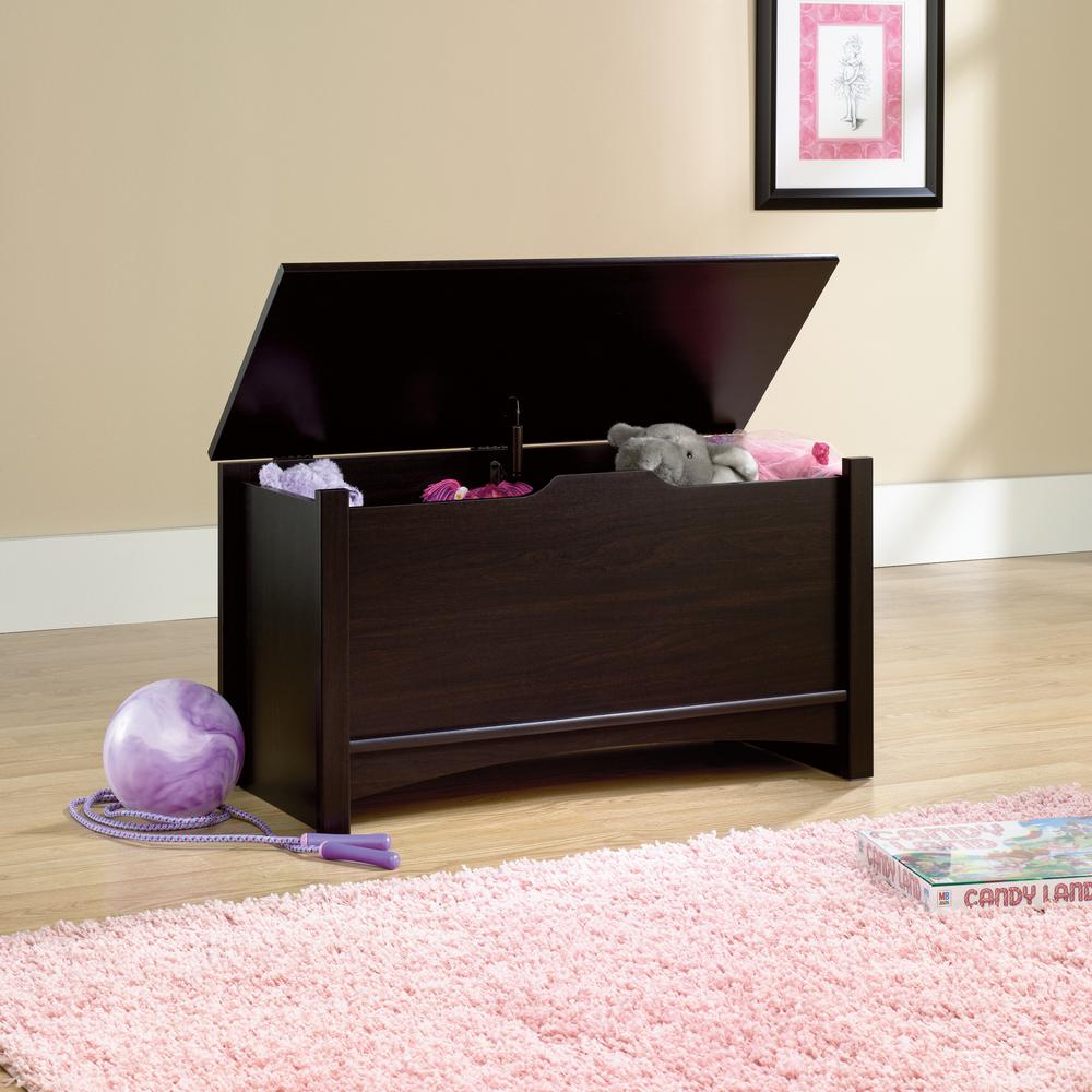Sauder Shoal Creek 4 Drawer Chest Home Furniture Jamocha Wood