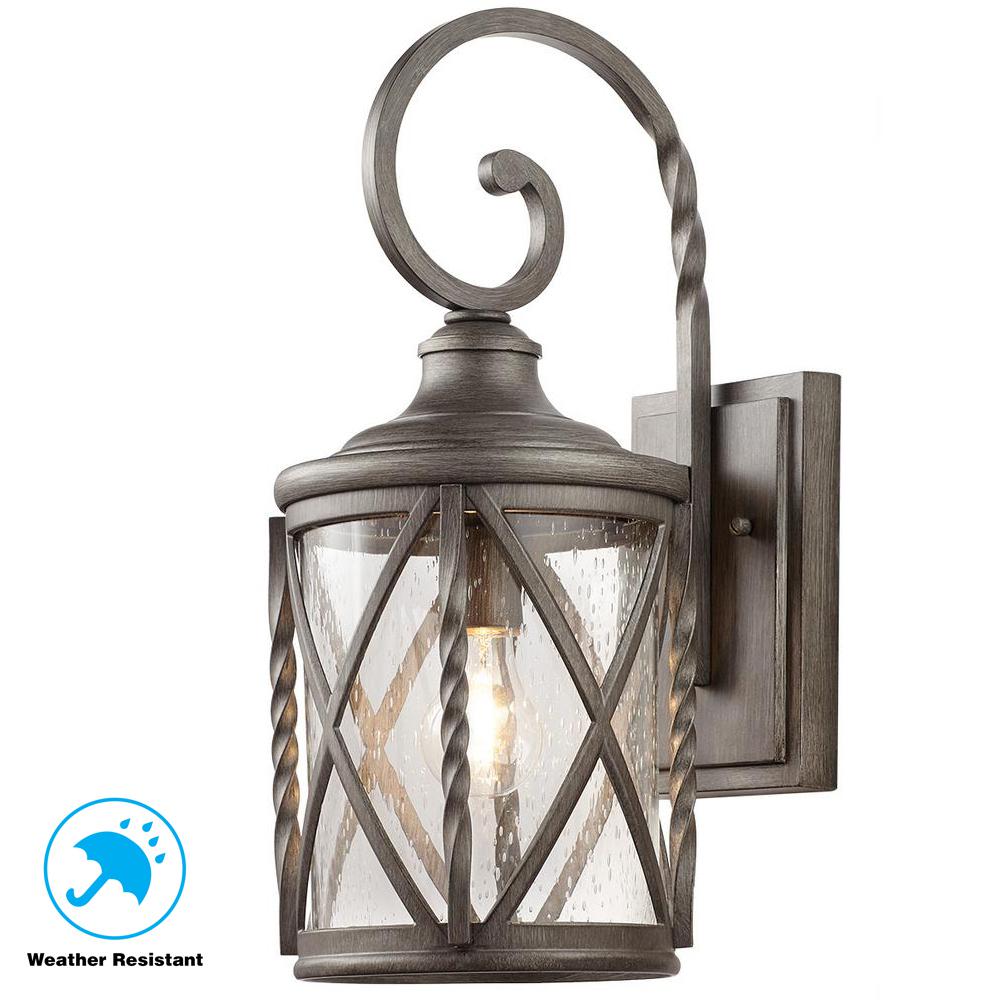 Home Decorators Collection 1 Light Antique Pewter 18 75 In Light Antique Pewter 18 75