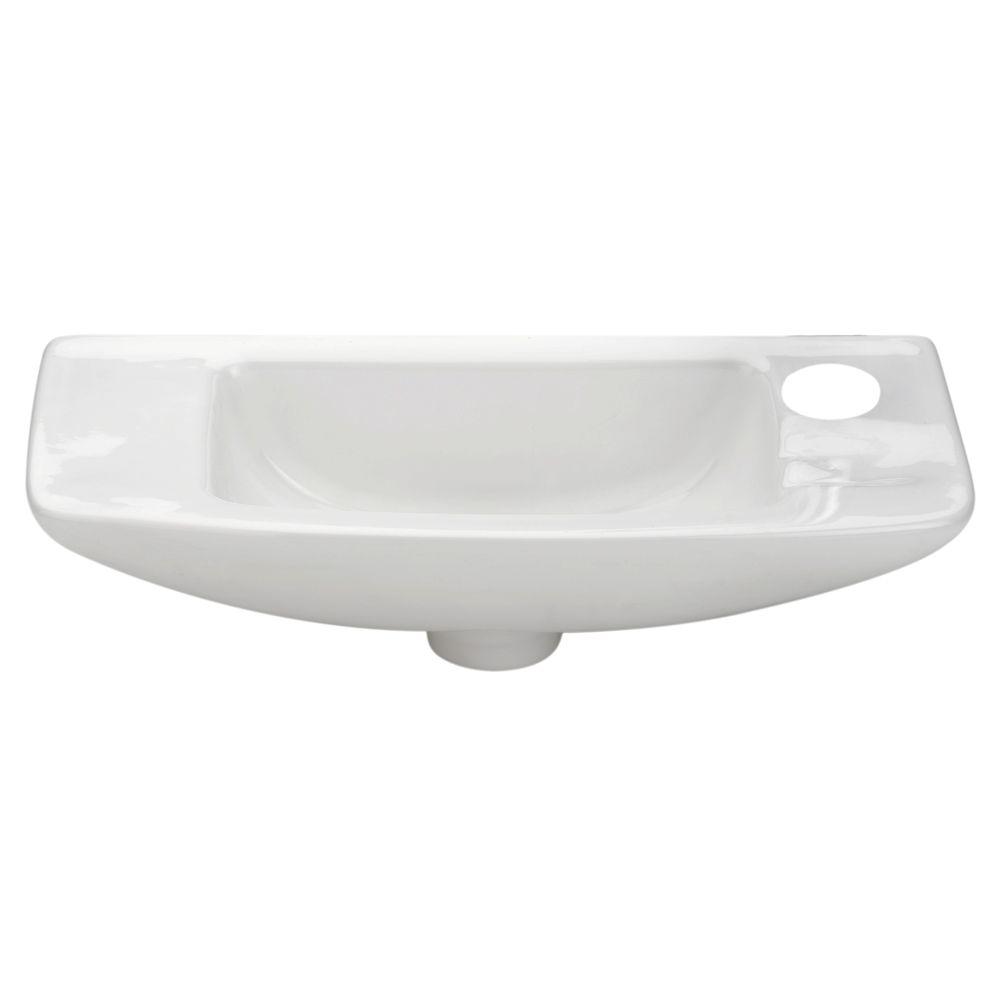 Wall Mount Sinks Bathroom Sinks The Home Depot