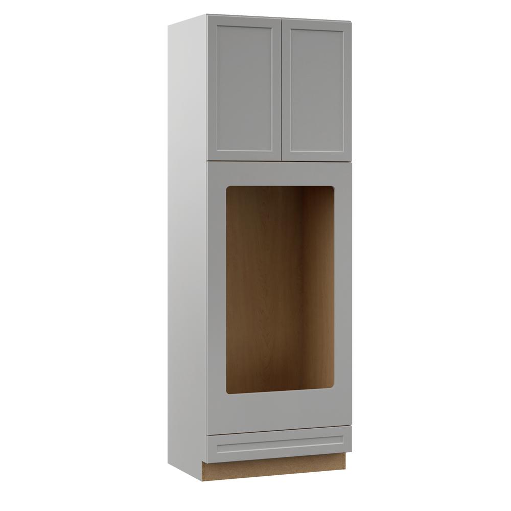 Hampton Bay Designer Series Melvern Assembled 33x96x23.75 in. Double