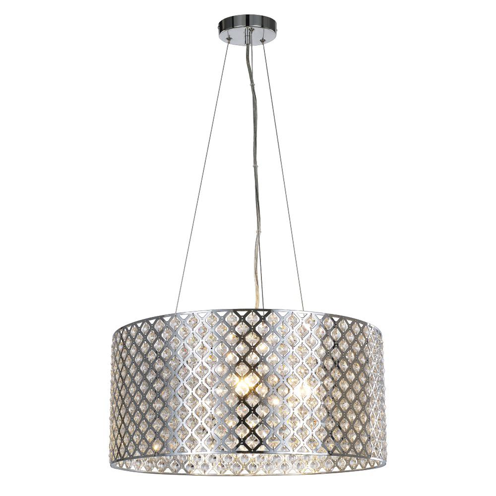 Decor Living Recently Added The Home Depot Emily 3 Light Crystal And Chrome Chandelier