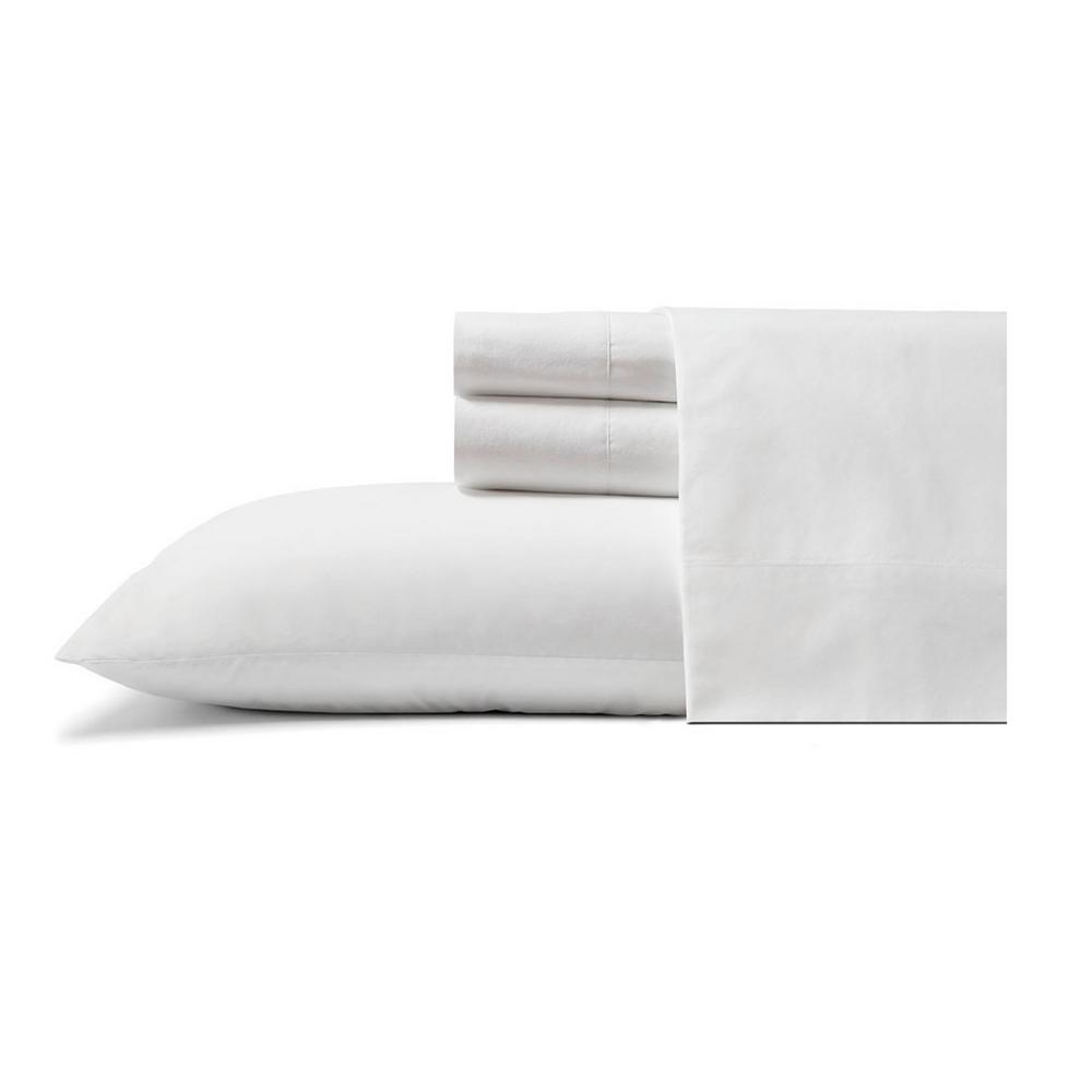 Tommy Bahama 4 Piece Solid White 200 Thread Count Split King Sheet