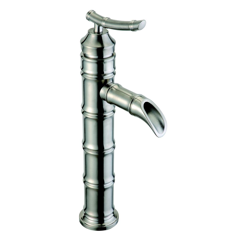Pegasus Traditional Single Hole 1Handle Vessel Bathroom Faucet in Brushed Nickel65202W7004
