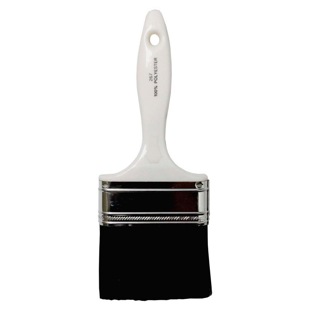 Premier 3 1 2 In Polyester Flat Wall Brush 12 Pack H267w 35 The Polyester Flat Wall Brush 12 Pack