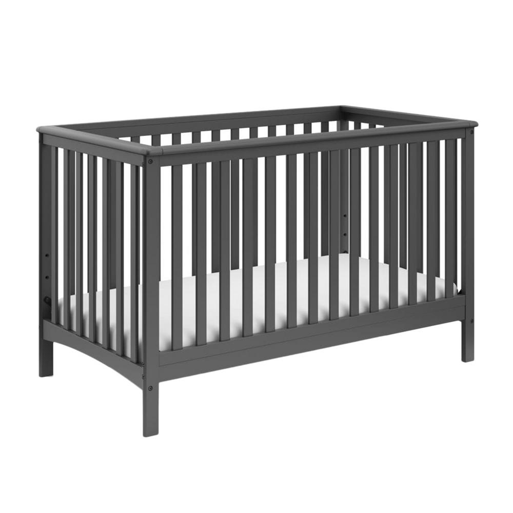 storkcraft grey crib