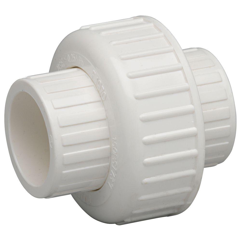 2 1//2 inch /" Schedule 80 PVC Coupling S X S Slip X Splip