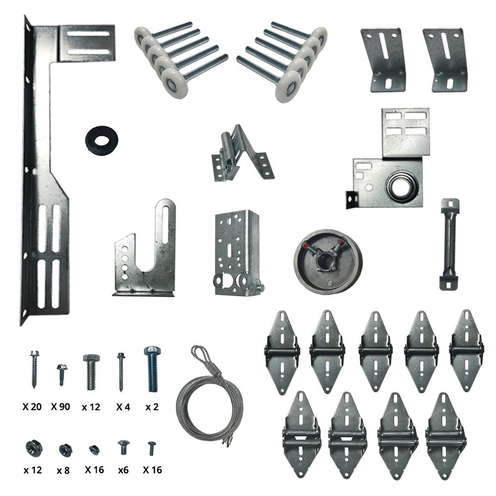 Dura Lift Garage Door Hardware Installation Kit For 8 Ft X 7 Ft