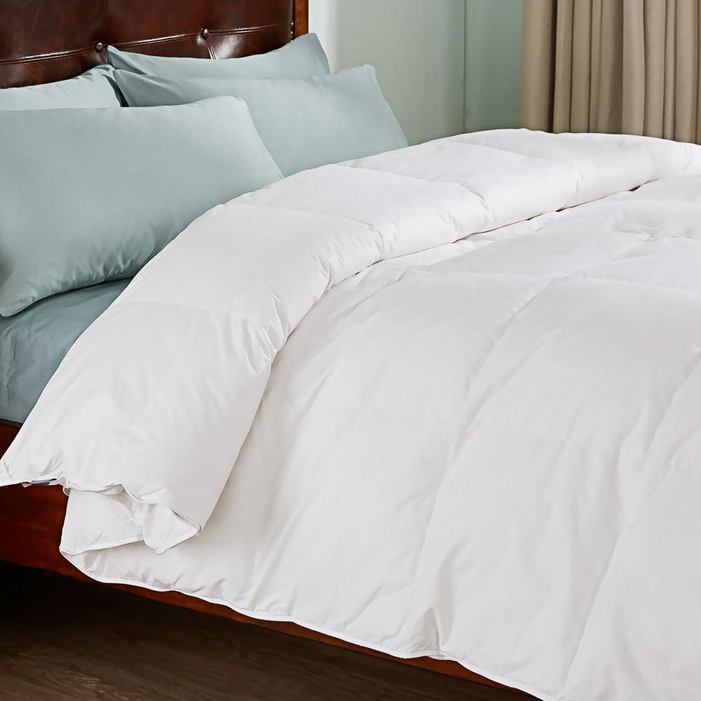 Peace Nest All Season Year Round Warmth White King Down Comforter