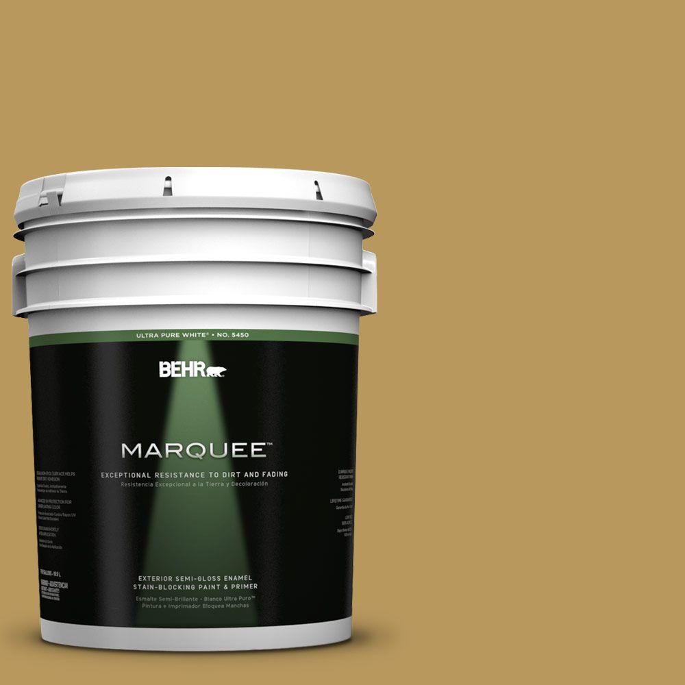 BEHR MARQUEE 5gal. 330F5 Golden Bear SemiGloss Enamel BEHR MARQUEE 5gal. 330F5 Golden Bear SemiGloss Enamel