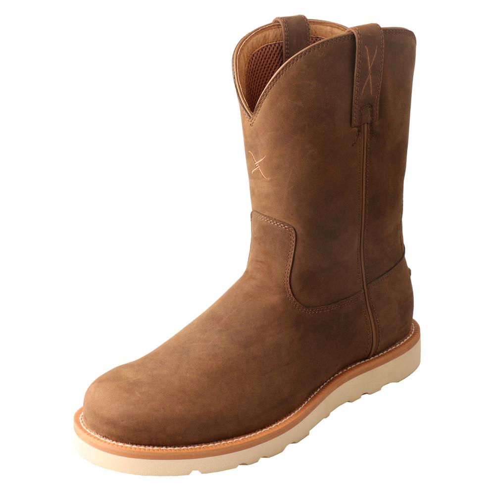 insulated wedge sole work boots