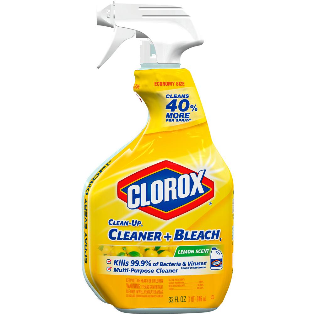 Clorox Clean Up 32 Oz Lemon Scent All Purpose Cleaner With Bleach