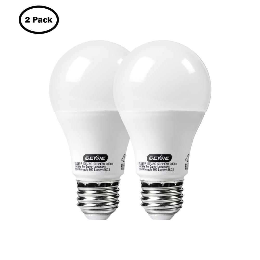 Smart Electric 60W Equivalent White A19 10Minute AutoOff LED Light