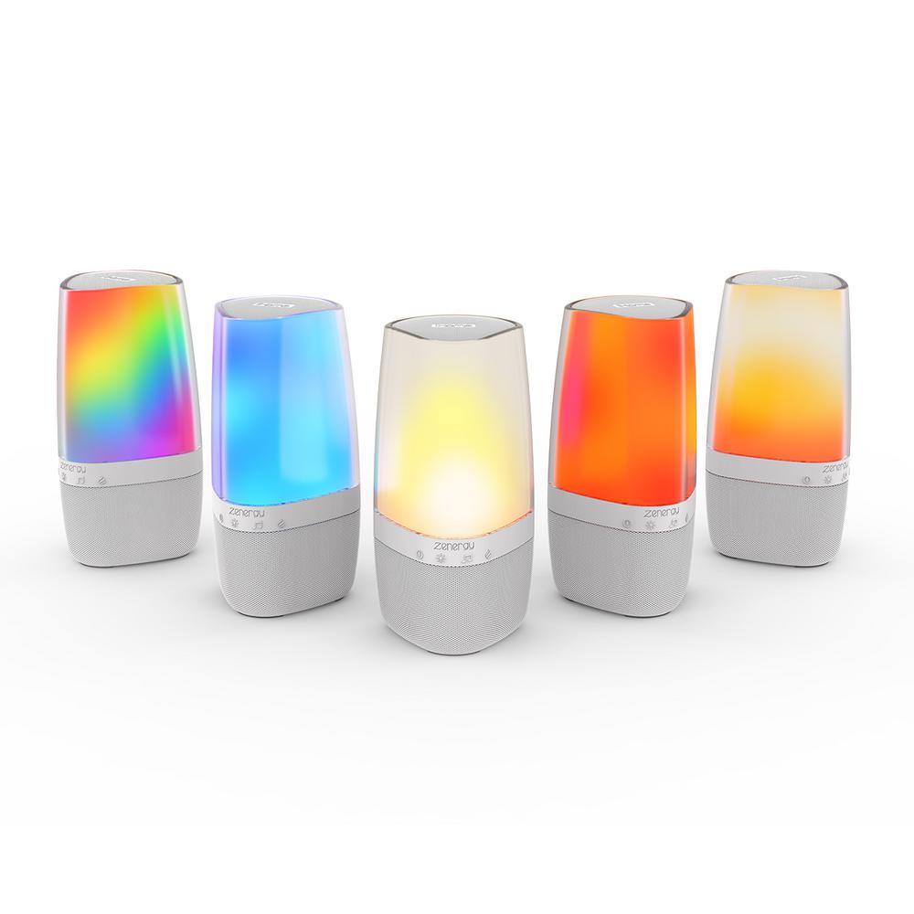 ihome zenergy aroma bluetooth therapy speaker with lighting