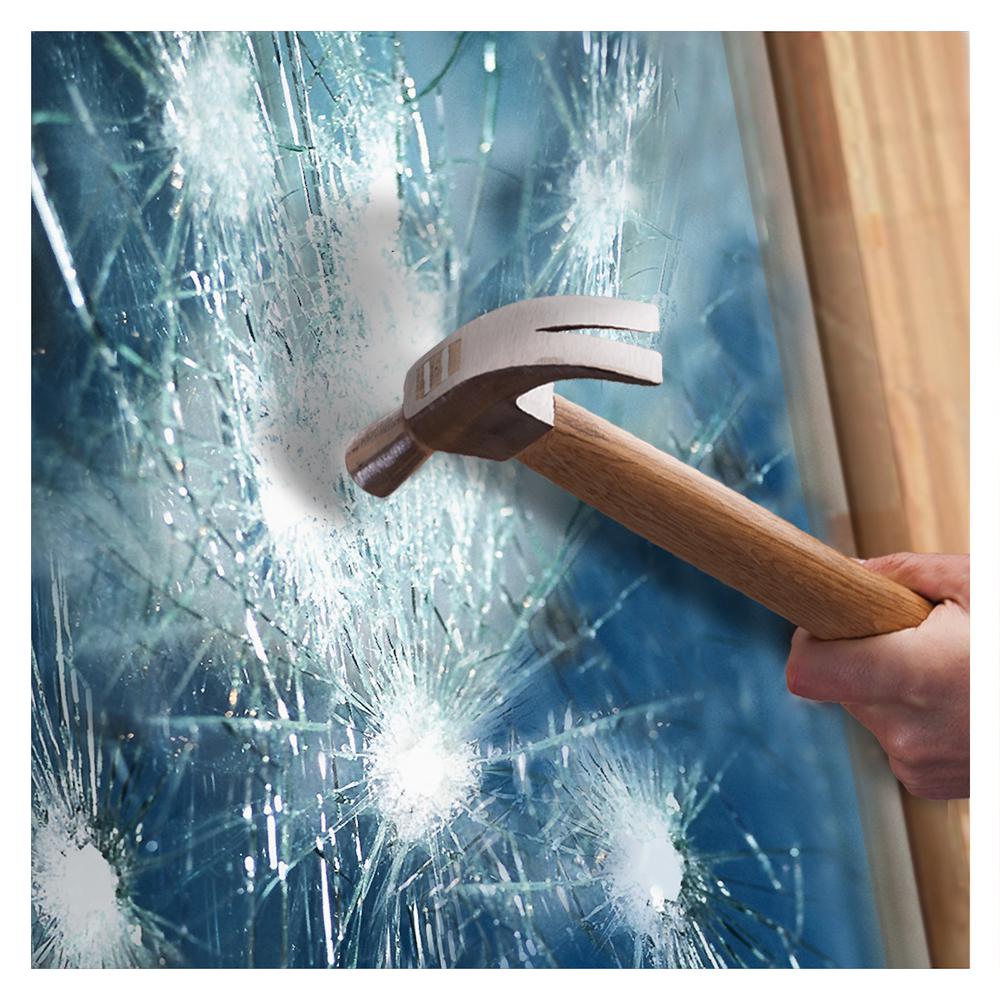 Decorativefilm 36 In X 24 Ft S8mb50 Security And Sun Control 8 Mil Black 50 Light Window Film
