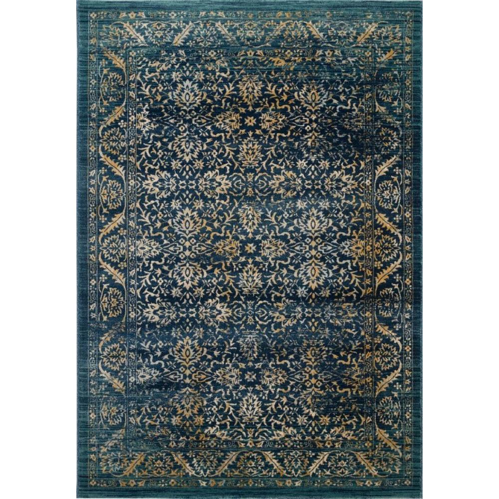 Safavieh Evoke Navy/Gold 4 ft. x 6 ft. Area RugEVK507A4 The Home Depot